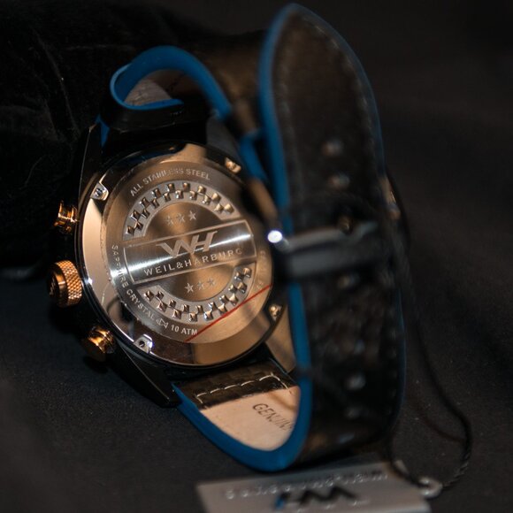 Weil & Harburg Peake 47.5mm Case Swiss Watch - Picture 5 of 6